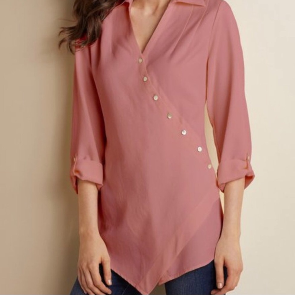 Soft Surroundings Rose Tunic